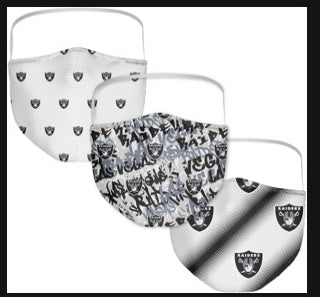 NFL Las Vegas raiders face coverings mask