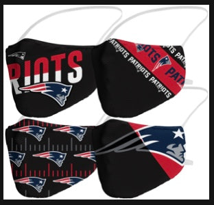 NFL New England Patriots face coverings mask