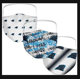 NFL Carolina Panthers face coverings mask